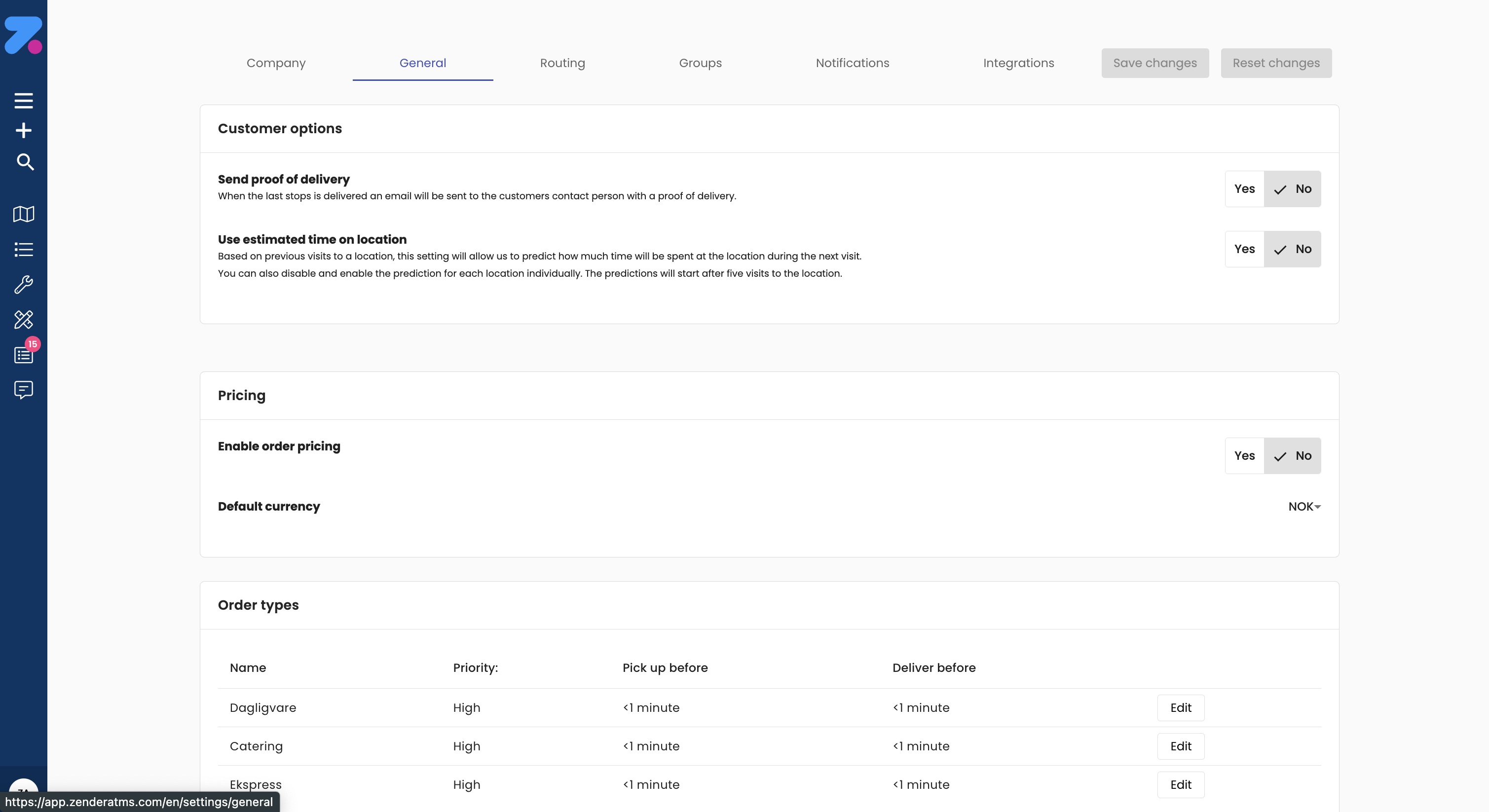 General Settings Part 1